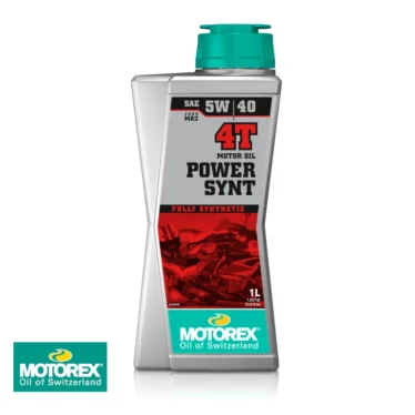 MOTOREX POWER SYNT 4-Takts Olie 5W-40 1 Liter 5W-40 - 5W/40 - 5W40 - motorolie