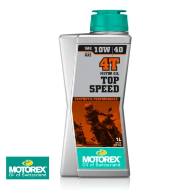 MOTOREX TOP SPEED 4-Takts Olie 10W-40 1 Liter 10W-40 - 10W/40 - 10W40 - motorolie