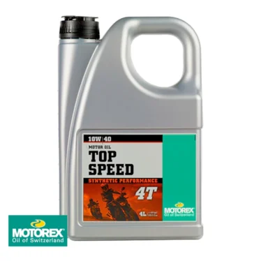 MOTOREX TOP SPEED 4-Takts Olie 10W-40 4 Liter 10W-40 - 10W/40 - 10W40 - motorolie