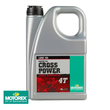 MOTOREX CROSS POWER 4-Takts Olie 10W-50 4 Liter 10W-50 - 10W/50 - 10W50 - motorolie