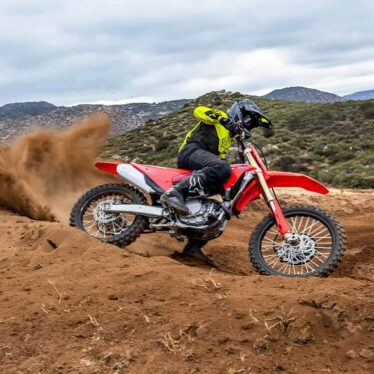 Honda crf250r i aktion