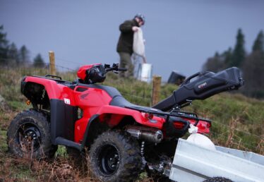 HONDA TRX520FE FourTraxForemen med ladvogn