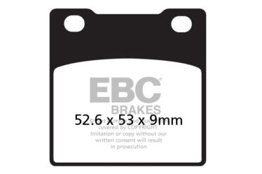 EBC FA063HH Sinter Sport REAR + (FRONT) bremseklods