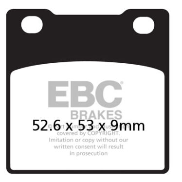 EBC FA063HH Sinter Sport REAR + (FRONT) bremseklods