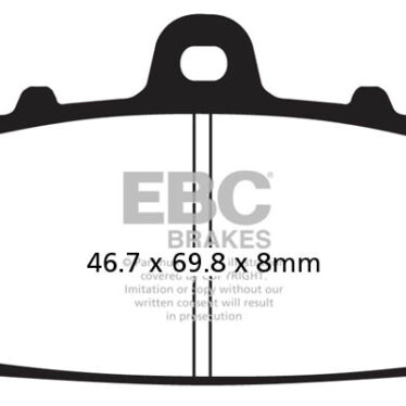 EBC FA158HH FRONT Sinter Sport bremseklods motocross crosser mc mx