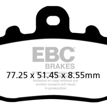 EBC FA335HH Sinter Sport FRONT bremseklods