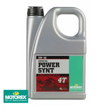 motorex power synt 4 takts olie 5w 40 4 liter 5W-40 - 5W/40 - 5W40 - motorolie