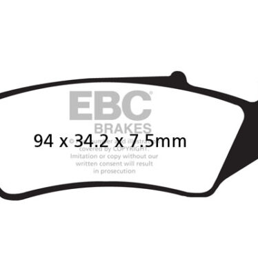 EBC FA185TT Disc pad set FRONT MX