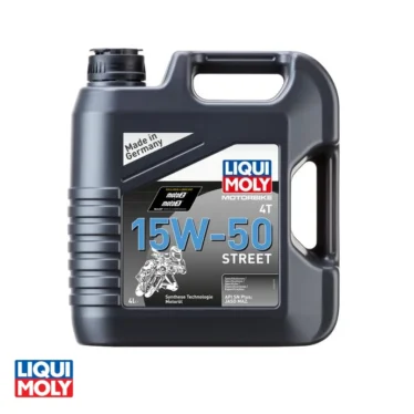 liqui moly 4 takts olie 15w/50 4 liter street del syntetisk 15W-50 - 15W/50 - 15W50 - motorolie