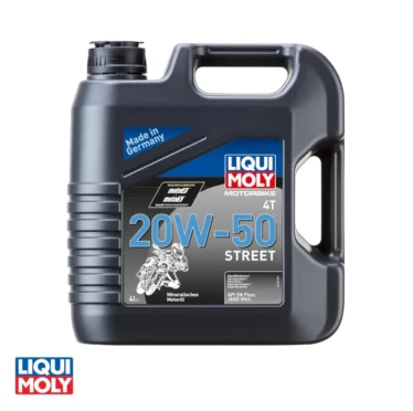 liquimoly 4 takts olie 20w/50 street min tec del syntetisk olie 4 liter 20W50 - 20W-50 - 20W/50 Motorolie