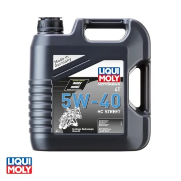 liqui moly 4 takts olie 5w/40 4 liter hc street del syntetisk 5W-40 - 5W/40 - 5W40 - motorolie