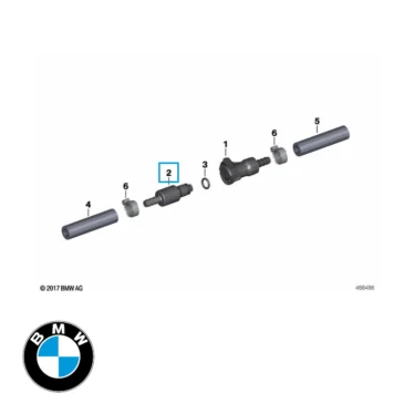 bmw benzin lynkobling/quick connect original reservedel 13537700800