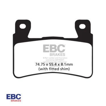 ebc fa265hh bremseklodser sintered front cbr900rr