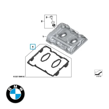 bmw topdækselspakning 11121025095 JJM7345890