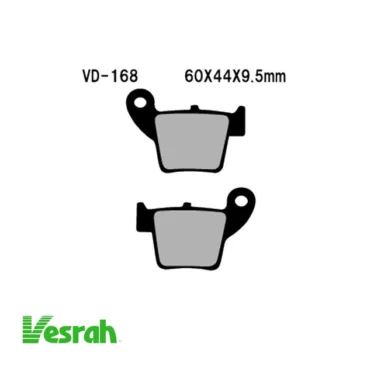 vesrah bremseklodser vd 168jl sinter FA346R