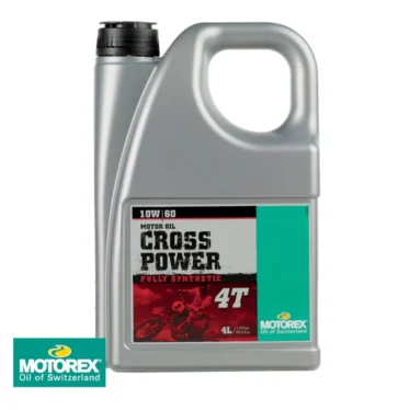 motorex cross power 4 takts olie 10w 60 4 liter 10W-60 - 10W/60 - 10W60 - motorolie