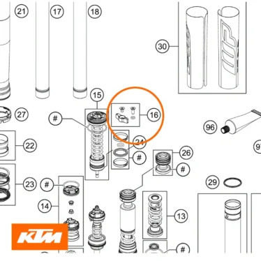 ktm rp10025t rp10025 skrue