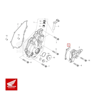 honda original leder, drivkæde 23812-K95-AA0 23812K95AA0