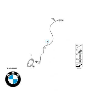 bmw abs / hastigheds sensor original reservedel