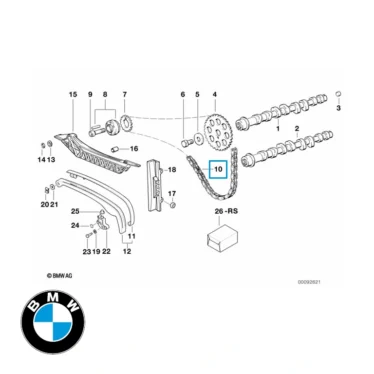 BMW Knastkæde K1200 Original Reservedel 11311465013